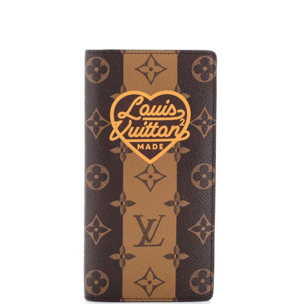 Louis Vuitton Brown and Tan Monogram Wallet